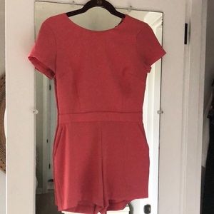 Banana Republic Coral Romper
